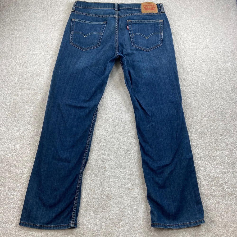 Levis 559 Relaxed Straight Jeans Mens 34x32 (Fits 36x30) Stretch Denim Pants